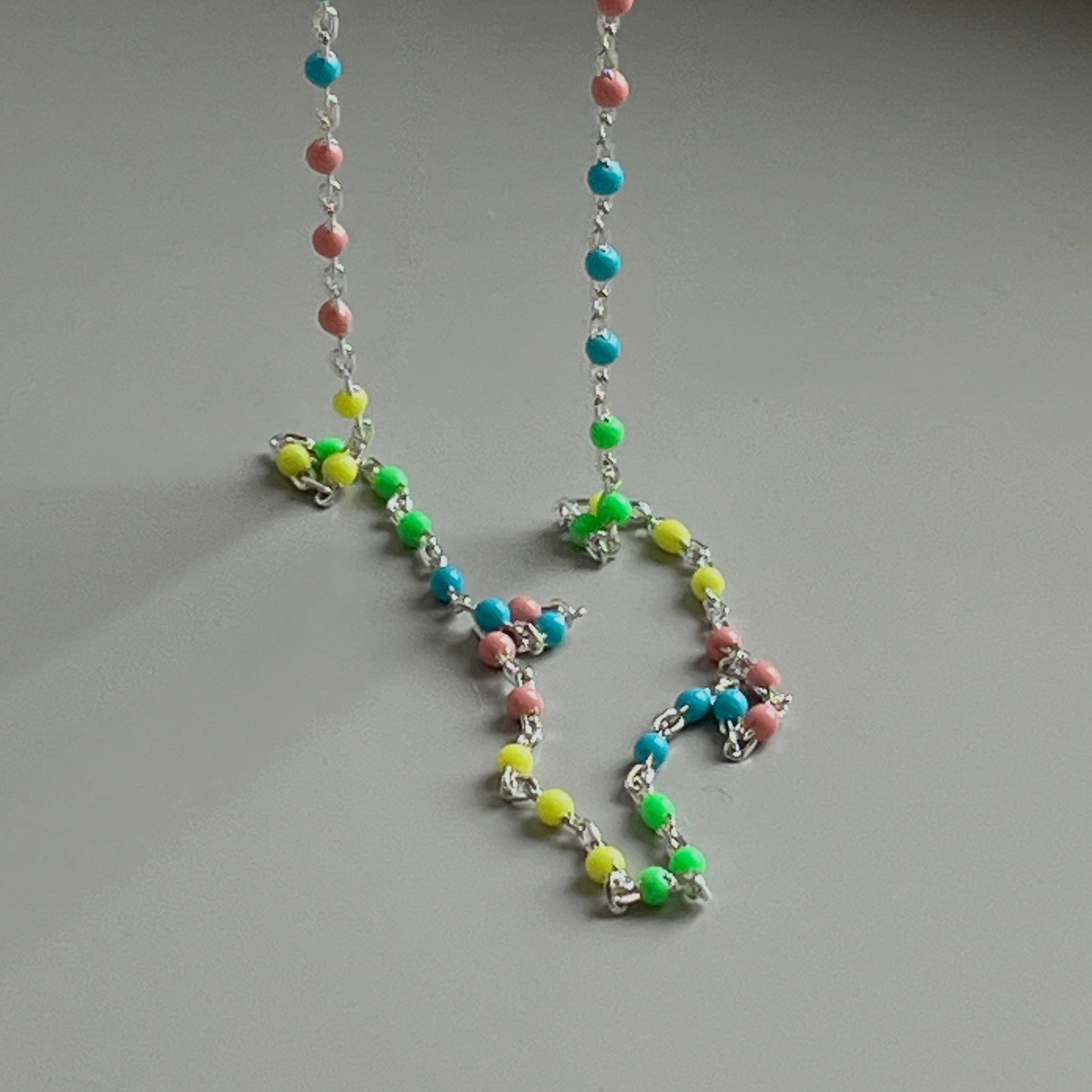 Multi Epoxy Beads Necklace | 141 Atelier
